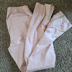 Jaanuu xs pink moto pants